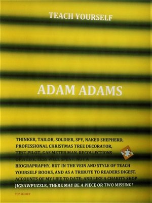 cover image of TEACH YOURSELF ADAM ADAMS